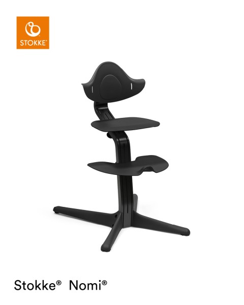  Stokke® Nomi Hochstuhl / Chair Black-Black
