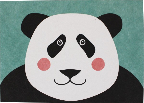  Postkarte Panda - Ava & Yves