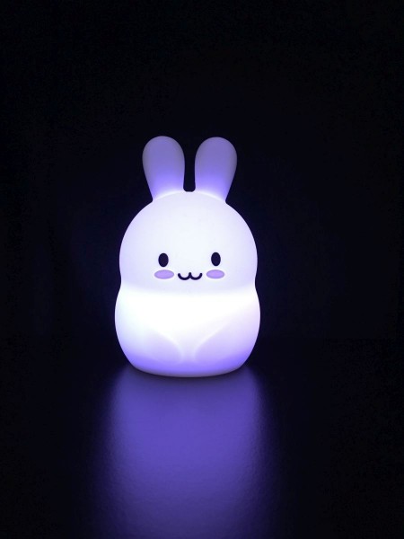 Nachtlicht LED Hase 14cm (via USB ladbar)