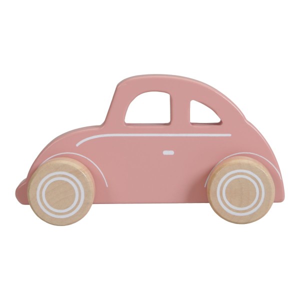  Holz-Auto pink - Little Dutch