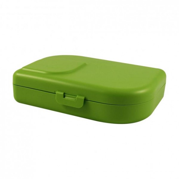  ajaa! (Nana) Brotbox / Vesperdose mit Trennsteg grün