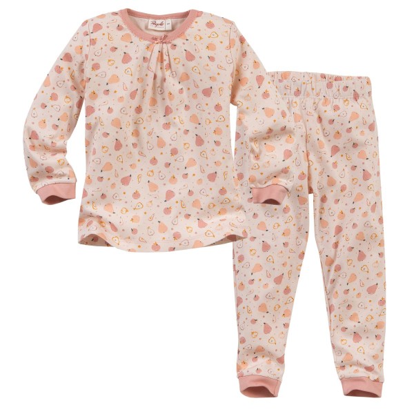  Kinder-Pyjama rosa Herbstfrüchte - People Wear Organic