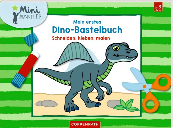 Mein erstes Dino-Bastelbuch (Mini-Künstler)