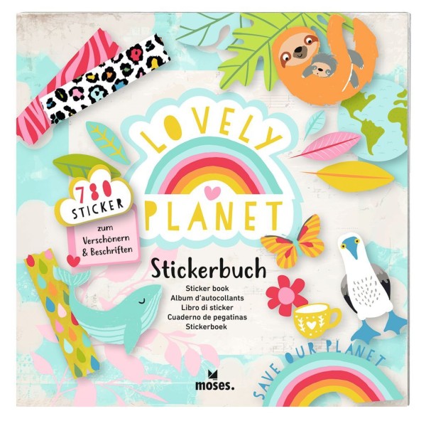  Lovely Planet Stickerbuch