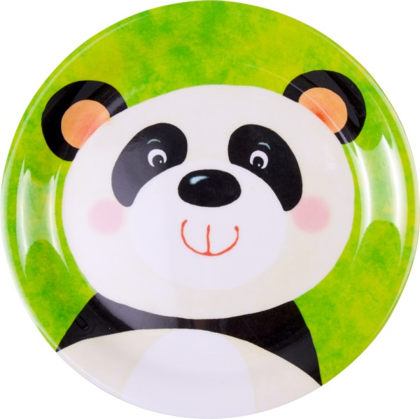  Melamin-Teller Panda - Freche Rasselbande