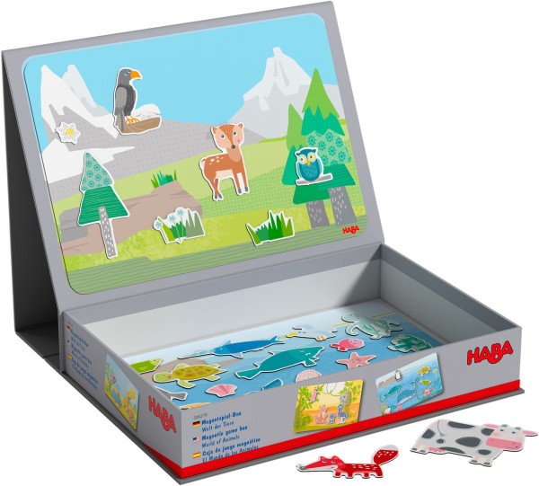  Magnetspiel-Box Welt der Tiere - Haba