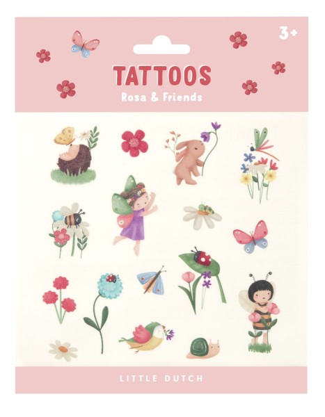  Tattoos Rosa & Friends - Little Dutch