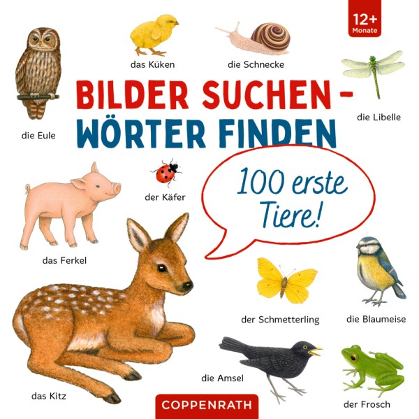  Bilder suchen - Wörter finden: 100 erste Tiere!