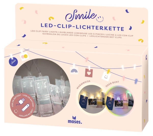  LED Clip Lichterkette - Moses