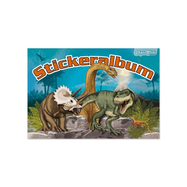  Stickeralbum T-Rex Dinosaurier (ohne Sticker) - Lutz Mauder Verlag (1 Stück)