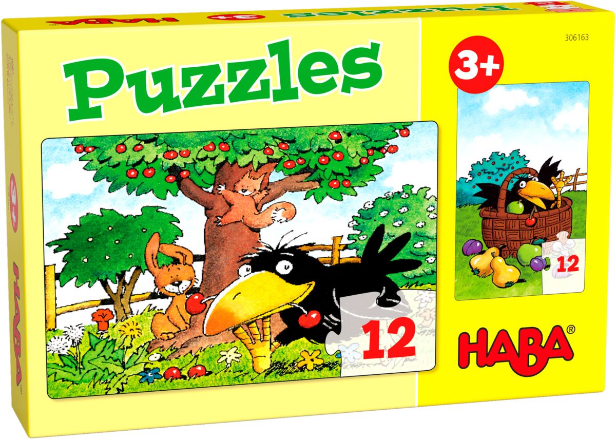 Obstgarten HABA 306163 Puzzle 2x12 Teile 