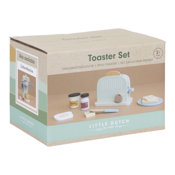 Spiel Toaster Holz mint - Little Dutch