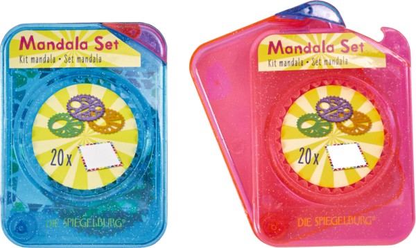 Mandala Set (verschiedene Designs, 1 Stück)