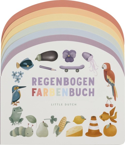  Regenbogen Farbenbuch - Little Dutch