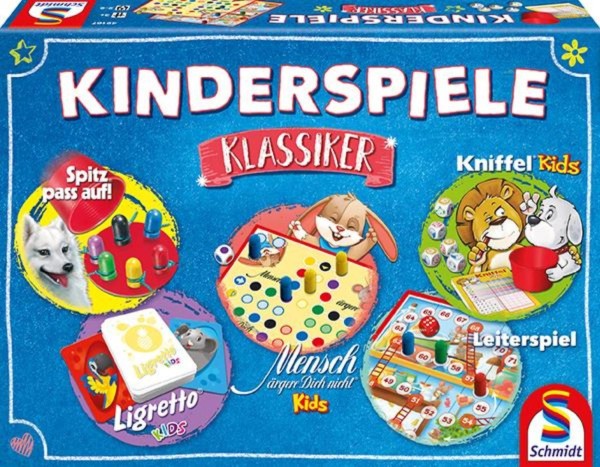  Kinderspiele Klassiker (Spielesammlung) - Schmidt Spiele