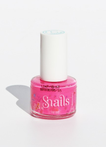  Snails Kindernagellack Pink Bang (knalliges Pink glitzernd) PLAY 7ml