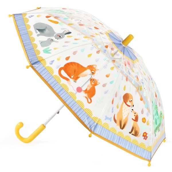  Kinder-Regenschirm klein Mutter und Baby - Djeco