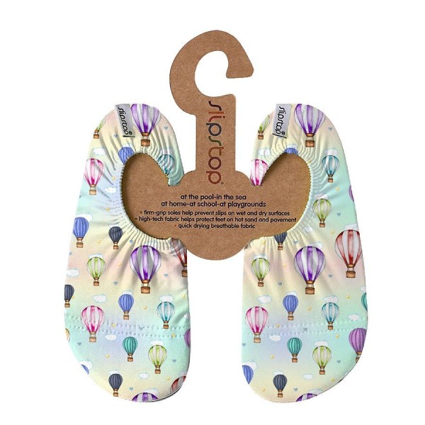  Slipstop Kinder Antirutsch-Schuhe / Badeschuhe ''Cappadocia'' Heißluftballons