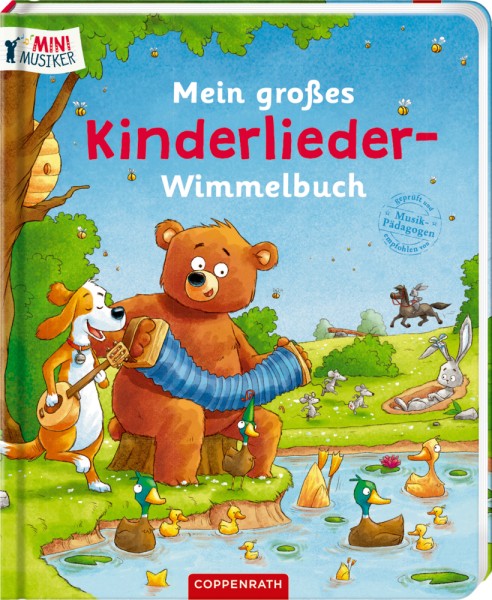  Mein großes Kinderlieder-Wimmelbuch (Mini-Musiker)