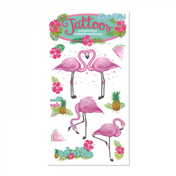  Tattoos Pink Flamingo - Lutz Mauder Verlag (1 Stück)