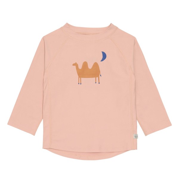  Badeshirt Langarm mit UV-Schutz Kamel, rosa - Lässig