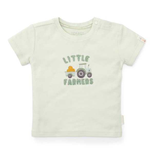  T-Shirt kurzärmlig grün - Little Dutch
