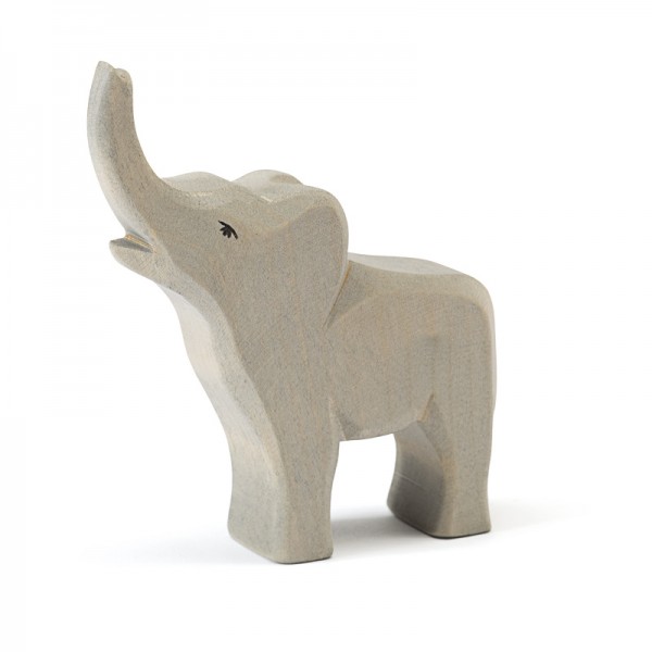  Elefant klein trompetend 13cm- Ostheimer
