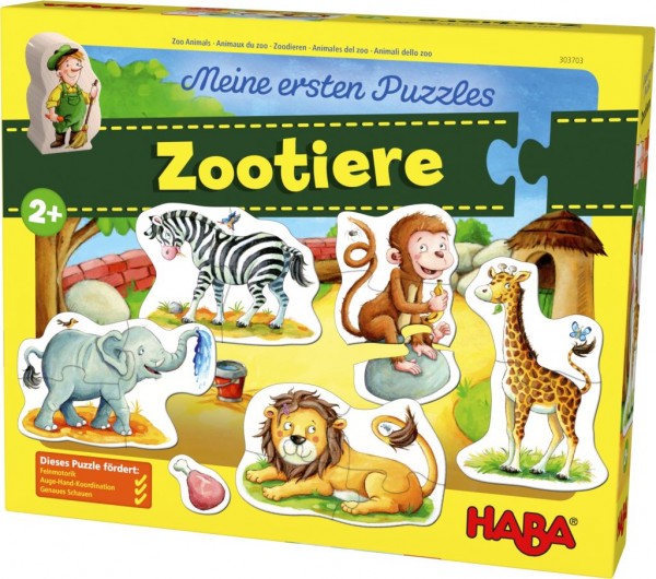  HABA Meine ersten Puzzles – Zootiere 303703