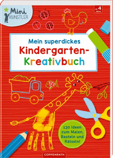  Mein superdickes Kindergarten-Kreativbuch (Mini-Künstler)