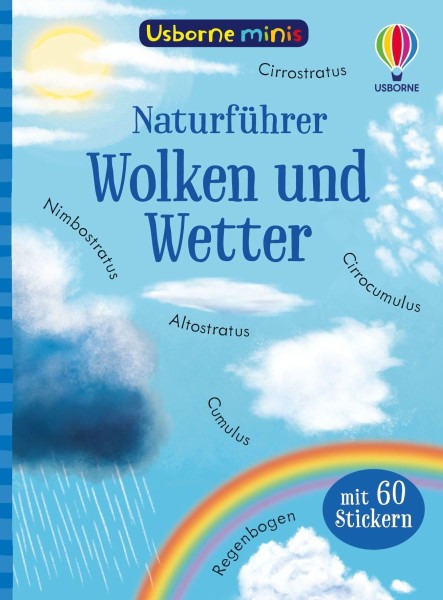  Usborne Minis Naturführer: Wolken und Wetter 6+