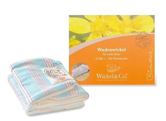  Wadenwickel - für beide Beine mit Klettverschluss Wickel & Co.