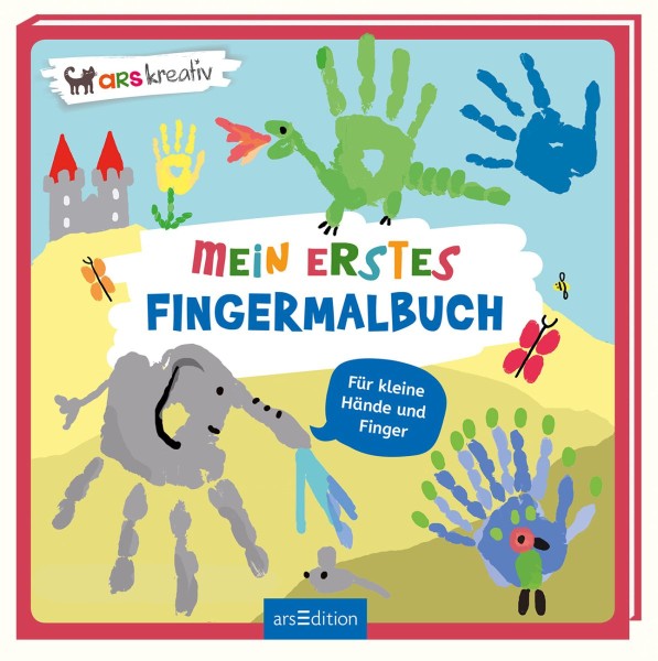  Mein erstes Fingermalbuch - für kleine Hände und Finger