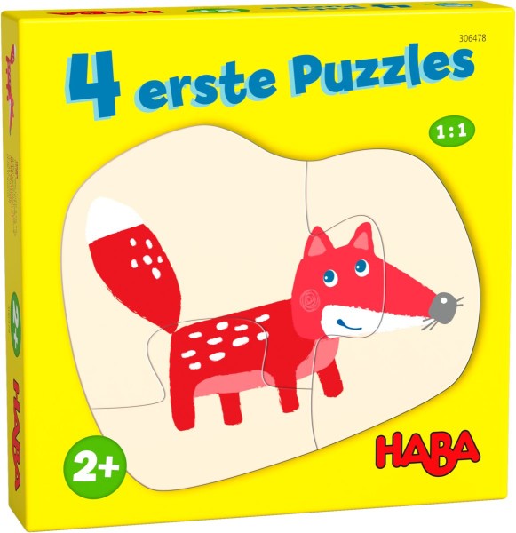  HABA 4 erste Puzzles – Im Wald
