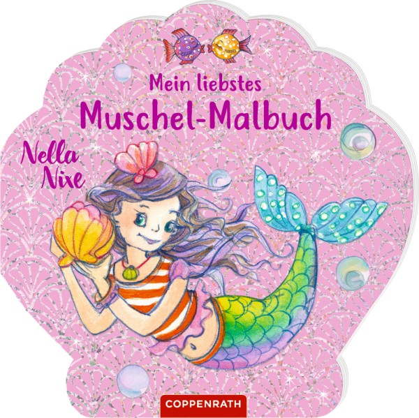  Nella Nixe: Mein liebstes Muschel-Malbuch 5+