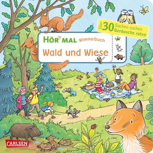 Hör Mal Wimmelbuch: Wald und Wiese