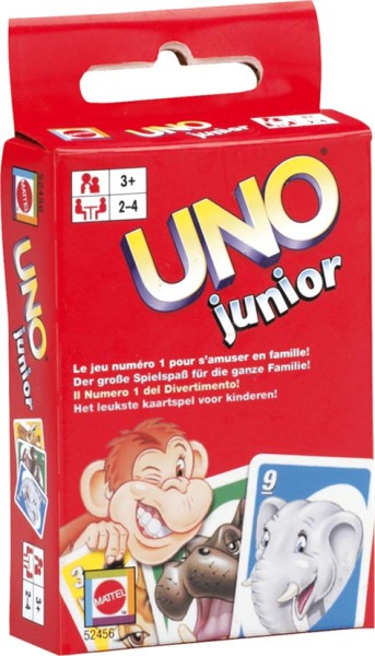 Kinder-Kartenspiel Uno Junior - Mattel