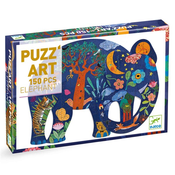  Puzz''art Eléphant (150 Teile) - Djeco