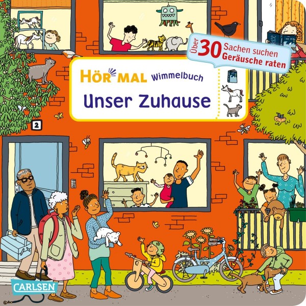 Hör mal: Wimmelbuch - Unser Zuhause