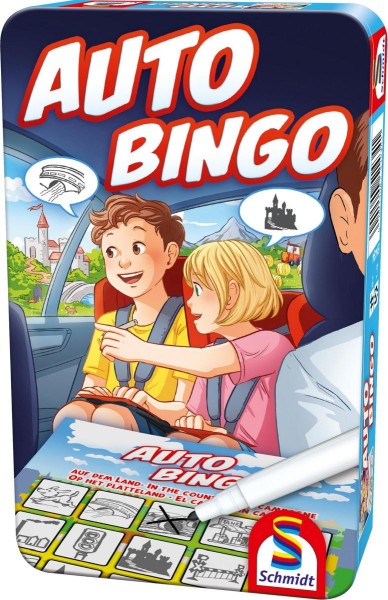  Auto Bingo (Metalldose) - Schmidt Spiele