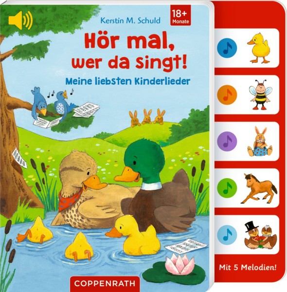  Hör mal, wer da singt! - Meine liebsten Kinderlieder (Soundbuch) + 18M