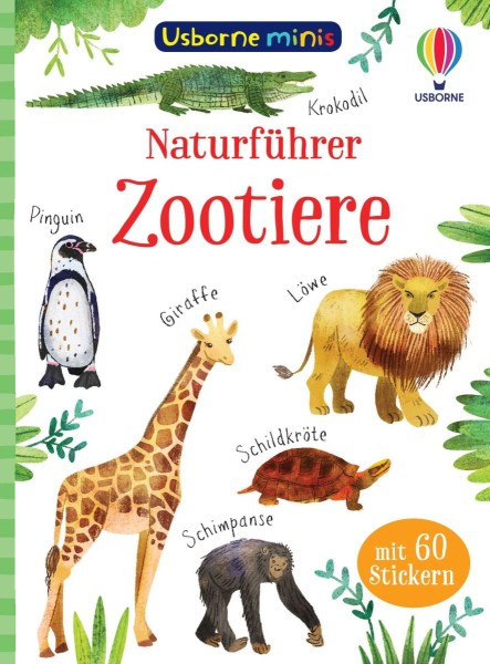  Usborne Minis Naturführer: Zootiere 6+