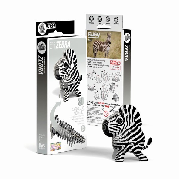  3D Bastelset Zebra