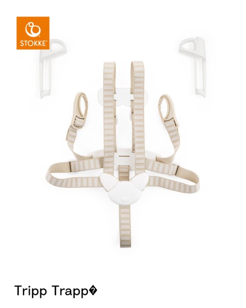  Stokke® Tripp Trapp Harness beige / 5-Punkt-Sicherheitsgurt