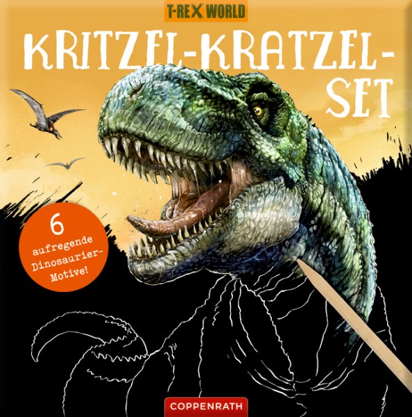  Kritzel-Kratzel-Set 1 - T-Rex World