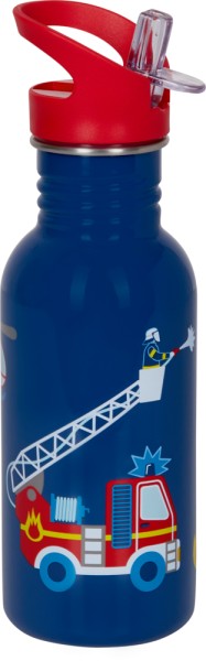  Edelstahlflasche Feuerwehr, ca.0,5 l (Wenn ich mal groß bin)