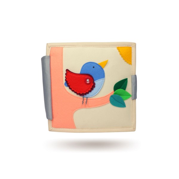  Mini Quiet Book Magischer Vogel (ab 2 Jahren) - Jolly Designs