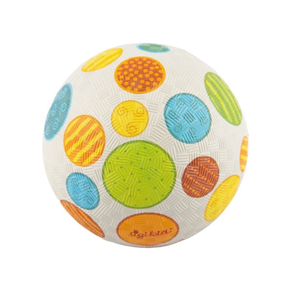  Kinder Spielball Naturkautschuk Patchwork 12cm - Sigikid