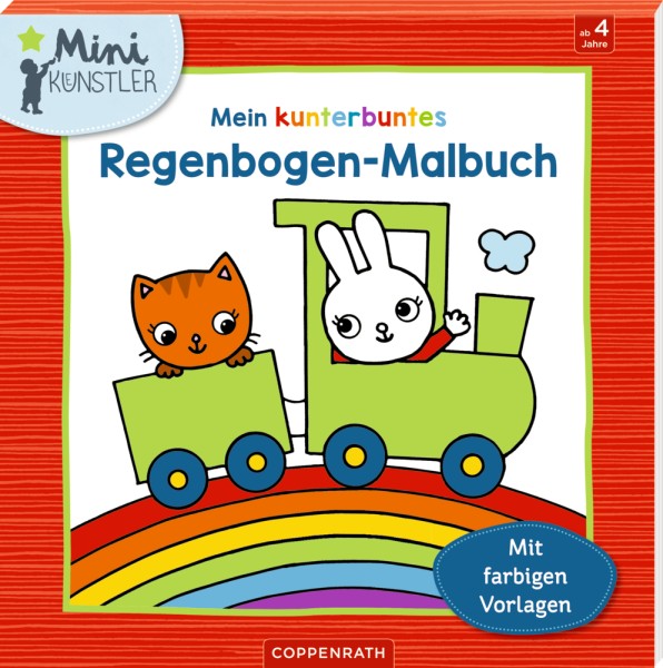  Mein kunterbuntes Regenbogen-Malbuch (Mini-Künstler)