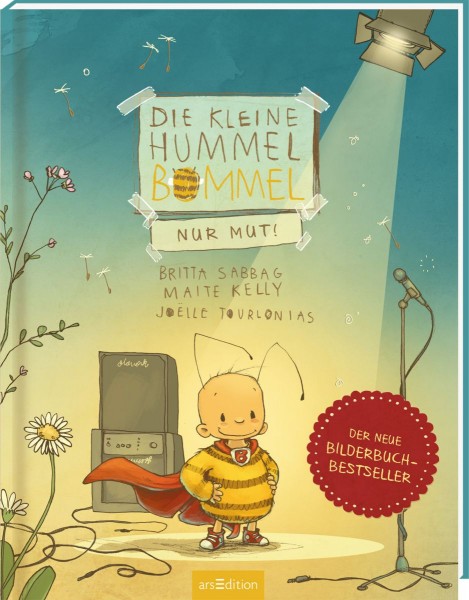  Die kleine Hummel Bommel - Nur Mut! (Hardcover)