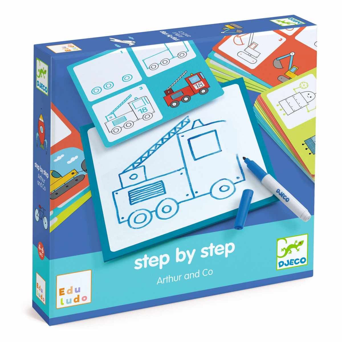 Lernspiele: Step by step - Arthur - Djeco